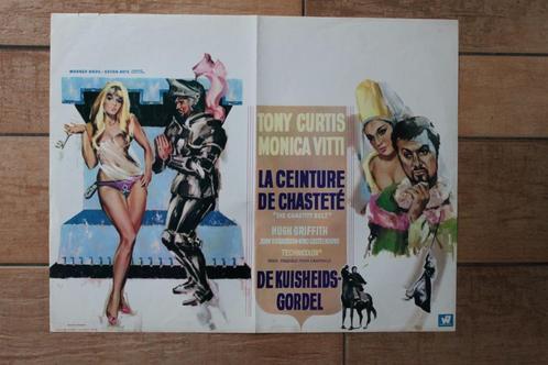 filmaffiche Monica Vitty The Chastity Belt 1967 filmposter, Verzamelen, Posters, Zo goed als nieuw, Film en Tv, A1 t/m A3, Rechthoekig Liggend
