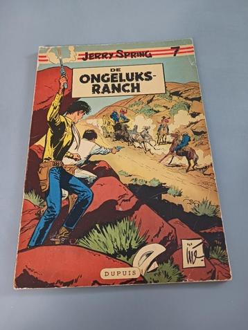 Jerry Spring 7, de Ongeluksranch, 1ste druk, goede staat beschikbaar voor biedingen