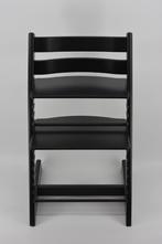 Zwart | Stokke Tripp Trapp trip trap triptrap stoel, Kinderen en Baby's, Kinderstoelen, Verzenden, Gebruikt, Meegroeistoel, Stoelverkleiner