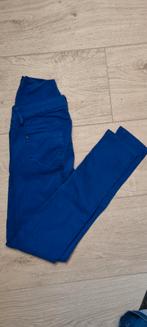 Pantalon de maternité taille XXS, Noppies, Taille 34 (XS) ou plus petite, Bleu, Porté