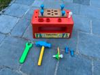 Retro werkbank van Fisher-Price uit 1980, Kinderen en Baby's, Speelgoed | Fisher-Price, Ophalen of Verzenden, Gebruikt, Speelset