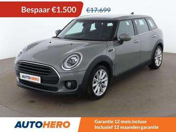 MINI One Clubman One (bj 2020, automaat), Auto's, Stof, https://public.car-pass.be/vhr/3230fc17-f874-4f62-9158-9b67d2589442, Grijs