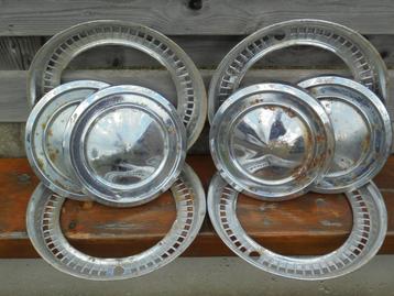 Wieldeksels en sierring 12 inch" OPEL kadett A of VAUXHALL beschikbaar voor biedingen