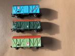 Liliput HO 3 NMBS werfwagens, Gelijkstroom, Wagon, Ophalen of Verzenden, Zo goed als nieuw