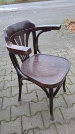 18 thonet cafe bistro stoelen met arm bruin gebogen hout, Huis en Inrichting, Ophalen of Verzenden, Bruin, Hout