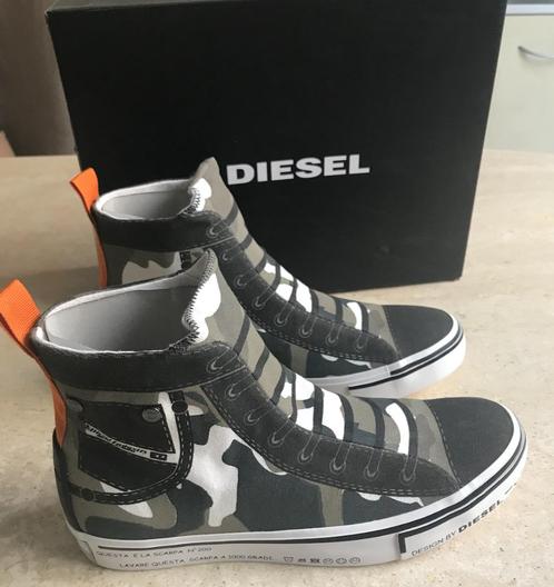 Baskets camouflage Diesel S Imaginee Mid Slip On 37 Vetements enfant Chaussures Chaussettes 2ememain