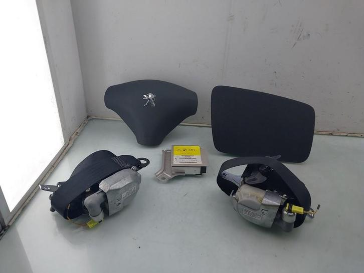AIRBAG SET + COMPUTER Peugeot 107 (01-2005/05-2014), Auto-onderdelen, Overige Auto-onderdelen, Peugeot, Gebruikt