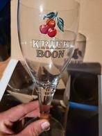 5 bierglazen kriek boon, Verzamelen, Ophalen of Verzenden, Nieuw