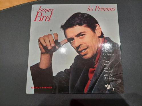 jacques BREL - vinyl 33T  - les PRENOMS - 1968, CD & DVD, Vinyles | Autres Vinyles, Utilisé, Enlèvement ou Envoi