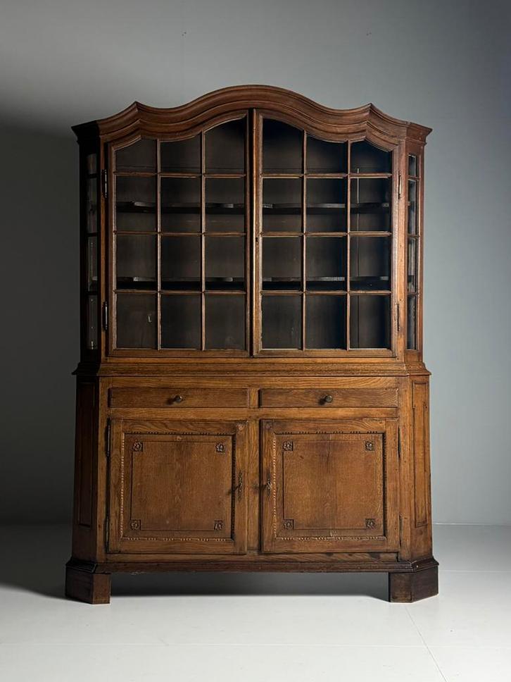 Buffetkast Eiken Belgisch 18e eeuw, Maison & Meubles, Armoires | Buffets, Comme neuf, Chêne, Enlèvement