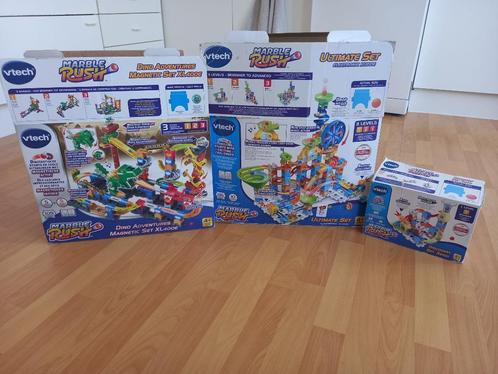 Vtech Marble Rush knikkerbanen - 3 delen samen!, Kinderen en Baby's, Speelgoed | Vtech, Gebruikt, 4 tot 6 jaar, Ophalen