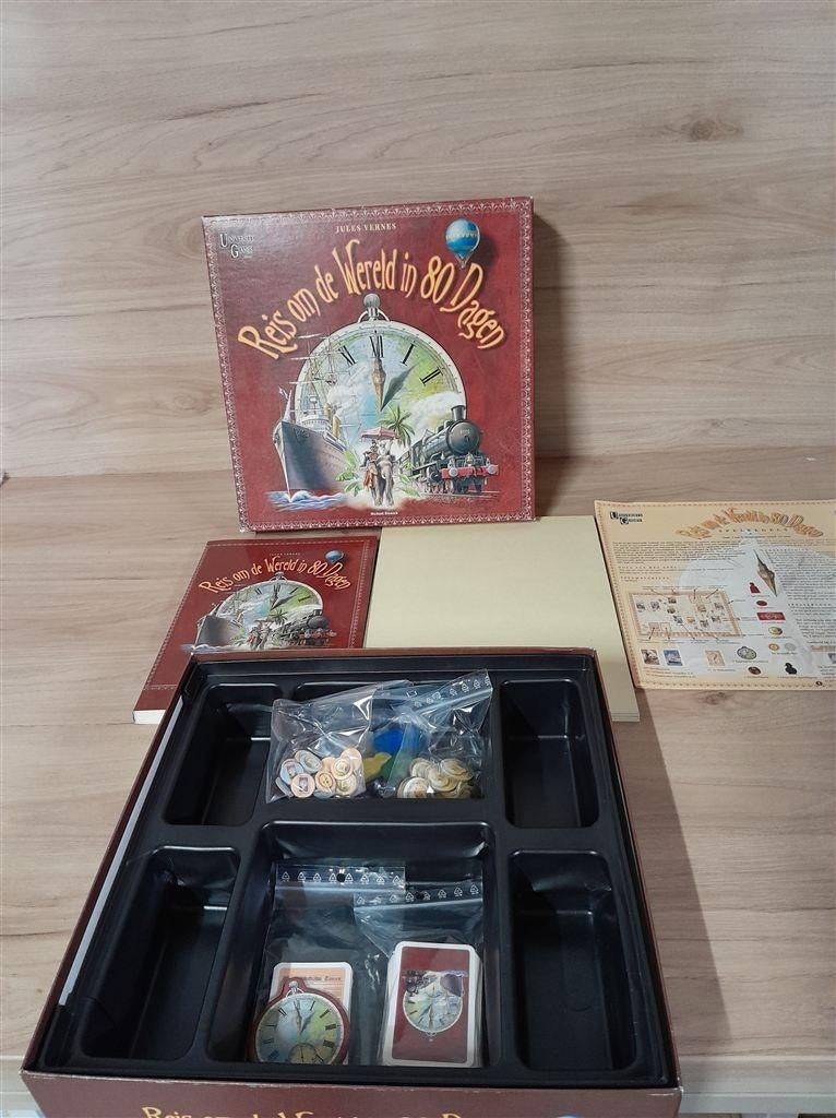 reis om de wereld in 80 dagen - s1835, Hobby en Vrije tijd, Verzenden, Zo goed als nieuw