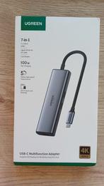 Ugreen 7-in-1 USB-C Multiport Adapter 4K@60Hz Hub (nieuw), Computers en Software, Dockingstations, Ophalen, Ugreen, Nieuw, Docking station