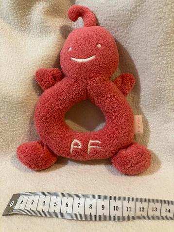 Petit Filou Rose zachte knuffel ring Petit Filou hoogte 20cm, Kinderen en Baby's, Ophalen of Verzenden, Zo goed als nieuw, Beer