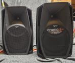 2x Cromo 12+ actieve tweeweg luidspreker, Audio, Tv en Foto, Luidsprekerboxen, Overige typen, Gebruikt, 120 watt of meer, Ophalen