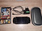 Playstation portable (psp) 3000, Games en Spelcomputers, Ophalen, Zwart, PSP, Gebruikt