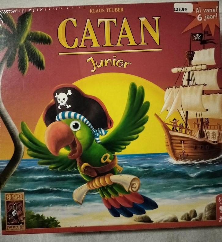 Catan Junior Nieuw en ongeopend, Hobby en Vrije tijd, Gezelschapsspellen | Bordspellen, Ophalen of Verzenden