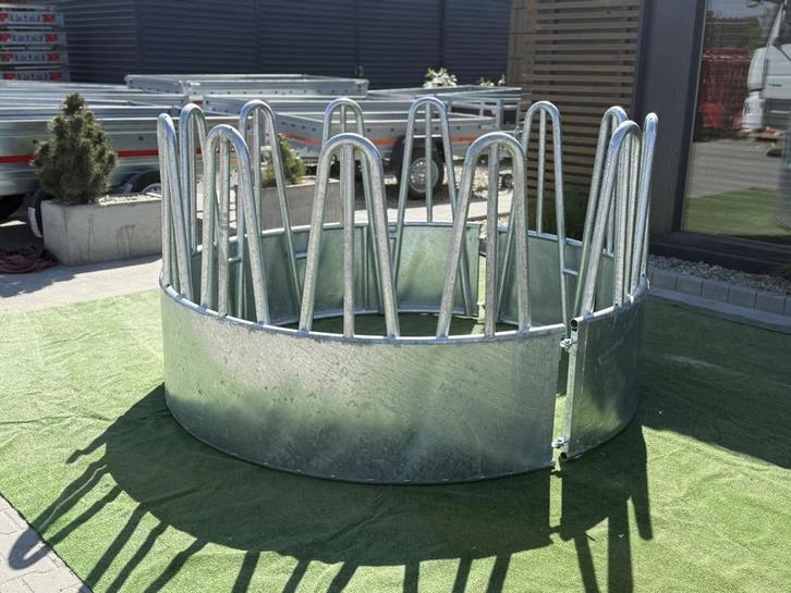 Râtelier à foin de prairie chevaux lourd rond 9 / 12 places, Dieren en Toebehoren, Stalling en Weidegang