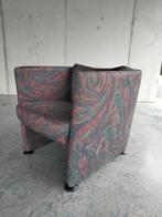 1980s vintage Postmodern design fauteuil zetel, Ophalen, Gebruikt, Stof