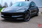 Tesla Model 3 RWD Highland Trekhaak Garantie, Auto's, Tesla, Automaat, Achterwielaandrijving, Zwart, Leder