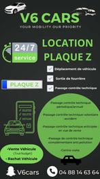 Location plaque Z, Enlèvement ou Envoi