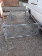 Remorque réhausses grillagées, Enlèvement