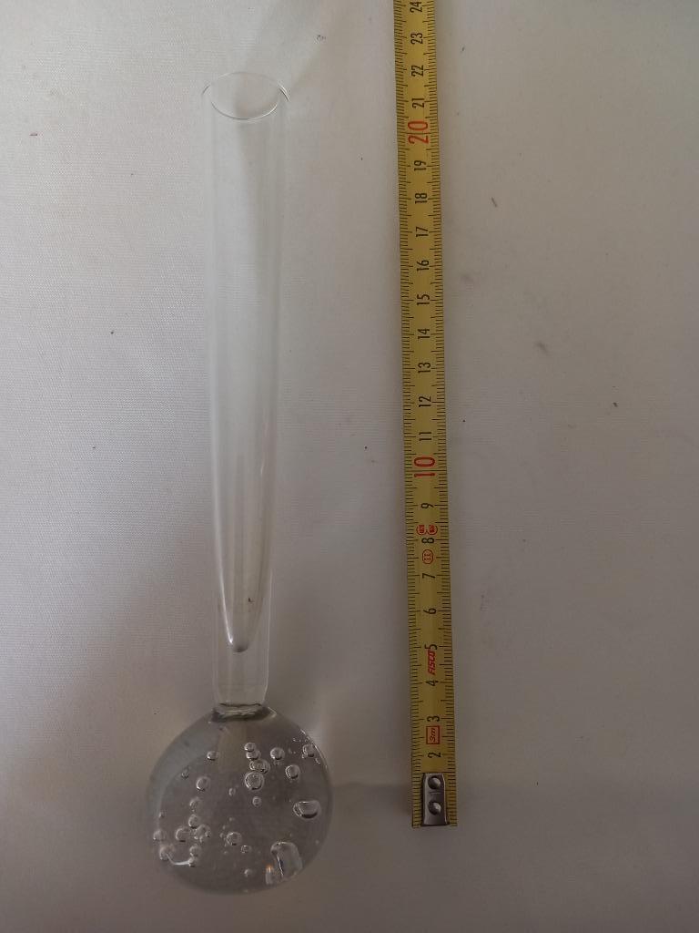 spijker vaasje glas, Huis en Inrichting, Ophalen, Zo goed als nieuw, Glas, Minder dan 50 cm