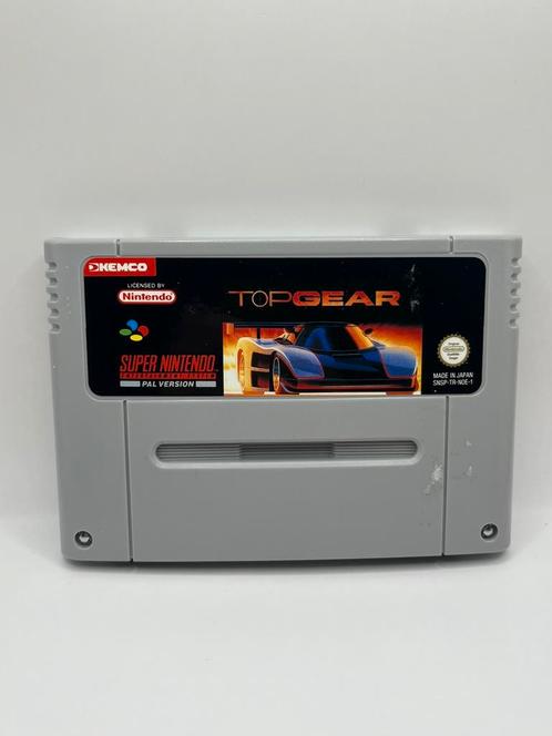 Top Gear 1 Snes Super Nintendo - PAL Loose très bon état, Games en Spelcomputers, Games | Nintendo Super NES, Gebruikt, Racen en Vliegen