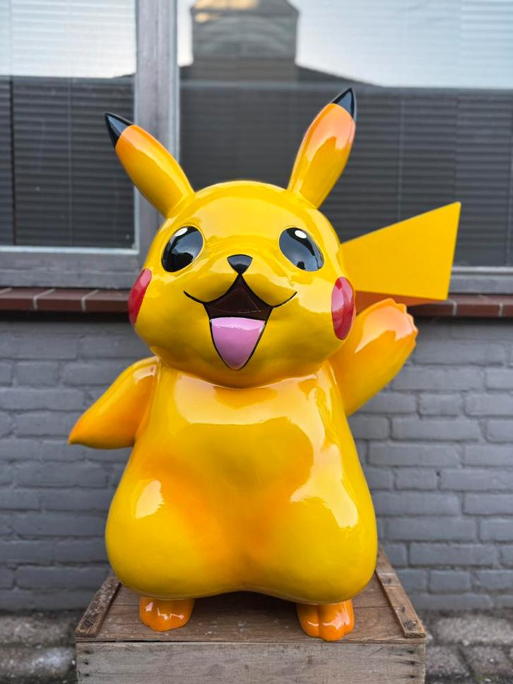 Statue Big Pickachu XL, Collections, Statues & Figurines, Comme neuf, Fantasy, Enlèvement