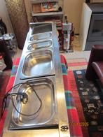 opzetkoelvitrine en inox kast, Ophalen