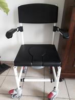 wc stoel mobiel/ douchestoel/ rolstoel, Diversen, Verpleegmiddelen, Gebruikt, Ophalen