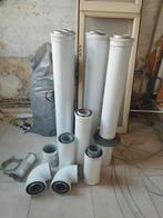 double buse tube tubage inox bulex, Bricolage & Construction, Ventilation & Extraction, Comme neuf, Enlèvement ou Envoi