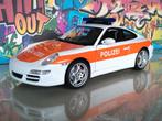 Porsche Carrera 4S Polizei Welly 1/18 --NIEUWSTAAT--, Hobby en Vrije tijd, Ophalen of Verzenden, Zo goed als nieuw, Auto, Welly