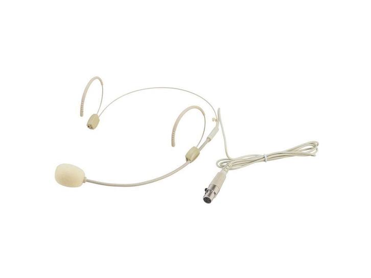 Headset hoofd microfoon voor 3 pins bodypack-zender, Muziek en Instrumenten, Microfoons, Nieuw, Ophalen of Verzenden