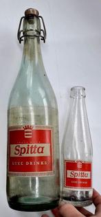 Duo van 2 Limonadeflessen "Spitta" - Diest, Utilisé, Enlèvement ou Envoi
