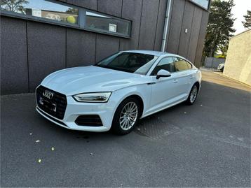 Mooie audi a5 Sportback 1.4 S- Tronic, Auto's, Audi, Euro 6, Wit, Leder, Particulier