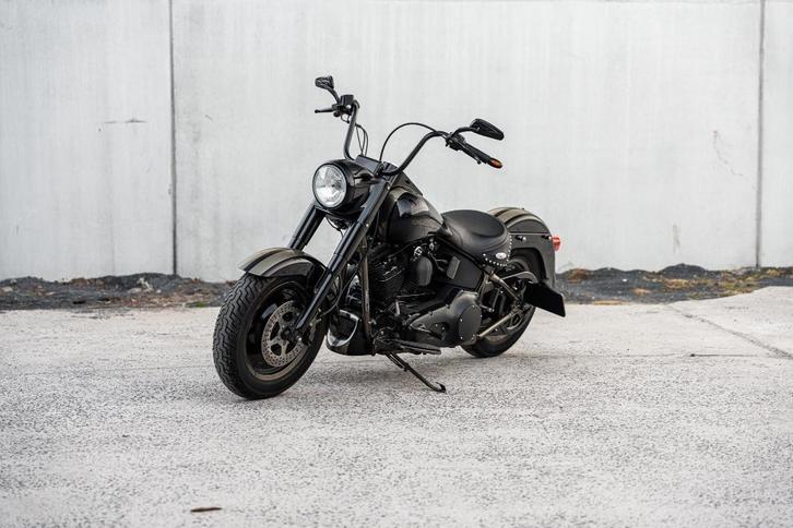 *** CUSTOM Harley Davidson Fat Boy by HD dealer 1700 ccm ***, Motoren, Motoren | Harley-Davidson, Bedrijf, Chopper, meer dan 35 kW