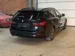 BMW 318 dA Automaat LED Navi CarPlay Garantie 2020, Auto's, BMW, 4 cilinders, Zwart, Bedrijf, 5 deurs