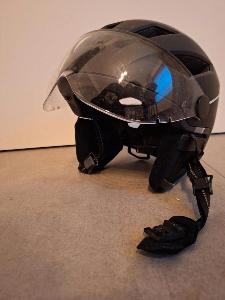Helm Abus Speedpedelec 2.0 ace - maat M, Fietsen en Brommers, Brommerhelmen, Zo goed als nieuw, Medium, Ophalen of Verzenden