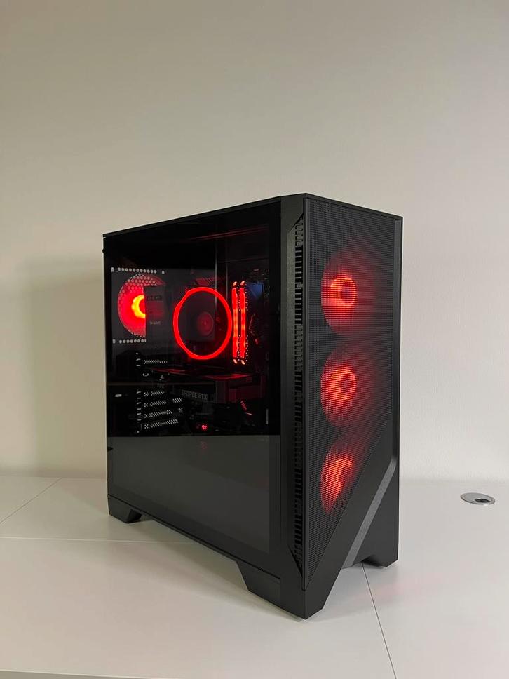 Ryzen 5 5600X | RTX 3060 12GB | 16GB DDR4 | 500GB NVMe, Computers en Software, Desktop Pc's, Zo goed als nieuw, 3 tot 4 Ghz, SSD