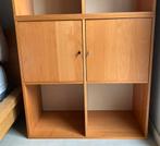 Armoire Ikea - couleur bois chaude - 85x85 cm - 4 compartim, Enlèvement, Utilisé