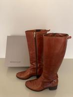 Prachtige laarzen Sensunique, maat 37, kalfsleder, cognac, Kleding | Dames, Ophalen of Verzenden, Gedragen, Hoge laarzen