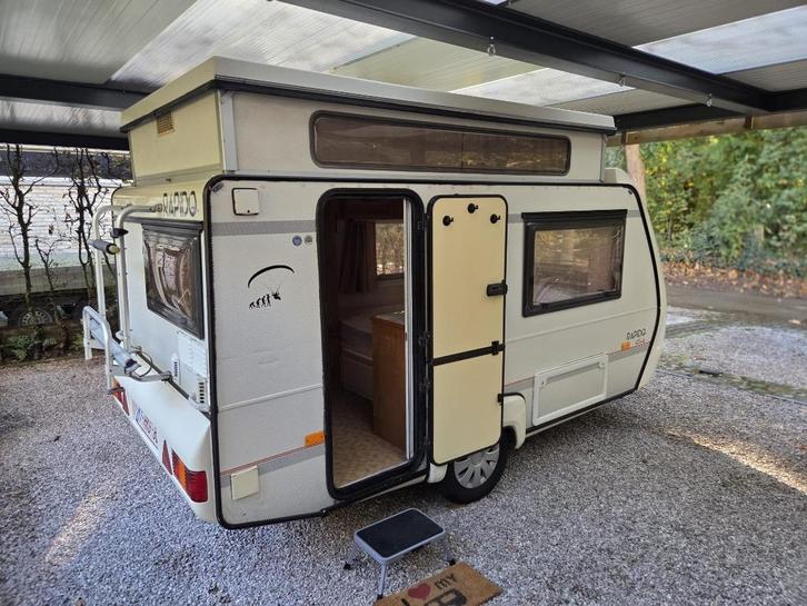 Rapido Club/Golf 31T met hefdak in optimale staat, Caravans en Kamperen, Caravans, Particulier, tot en met 2, 500 - 750 kg, Overige