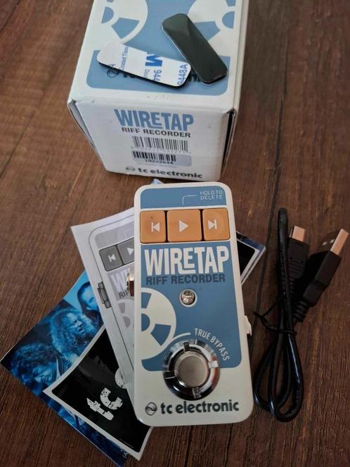 TC Electronic Wiretap Riff recorder (Gloednieuw!), Muziek en Instrumenten, Effecten, Nieuw, Overige typen, Ophalen of Verzenden