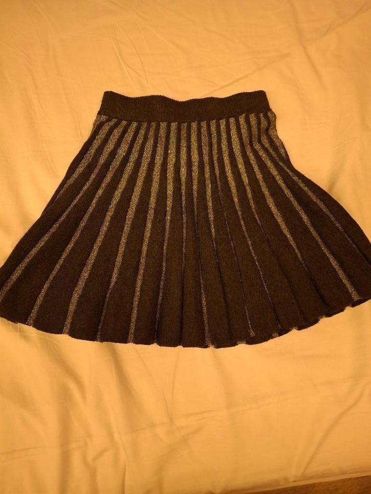 zwarte gebreide rok mayoral maat 140, Kinderen en Baby's, Kinderkleding | Maat 140, Zo goed als nieuw, Meisje, Jurk of Rok, Ophalen of Verzenden