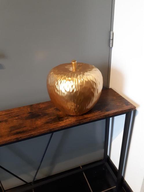 Deco tafel/golden appel/barkruk, Huis en Inrichting, Woonaccessoires | Wanddecoraties, Nieuw, Ophalen