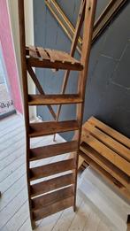Échelle de peintre en bois 180cm, Bricolage & Construction, Échelles & Escaliers, Enlèvement, Utilisé