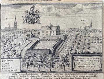 prent kaart diksmuide beschikbaar voor biedingen