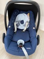 Maxicosi Pebble blauw - Voetenzak & overtrek, 0 t/m 13 kg, Autogordel of Isofix, Maxi-Cosi, Gebruikt