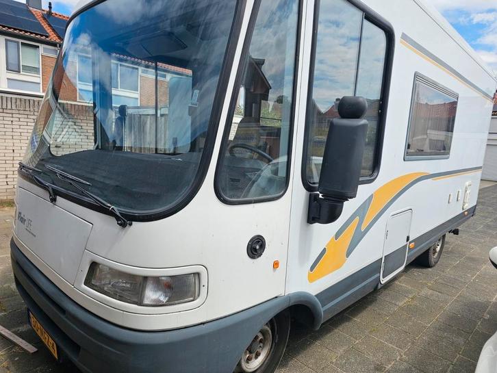 Niesmann&bischoff flair 2x airco, Caravans en Kamperen, Mobilhomes, Particulier, tot en met 5, Integraal, Fiat, Diesel, 6 tot 7 meter